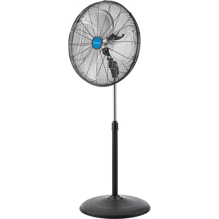 Global Industrial 18 Industrial Pedestal Oscillating Fan, 4,550 CFM, 1/6 HP 293127